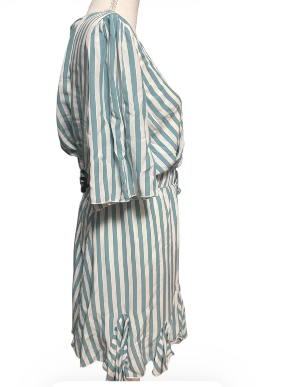 PrettyGarden 100% Ultra Soft Viscose Lined Flattering Wrap Style Dress Sz XL - Picture 10 of 11